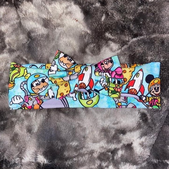 Girls Disney Space Peplum with Matching Headband - Picture 2 of 2